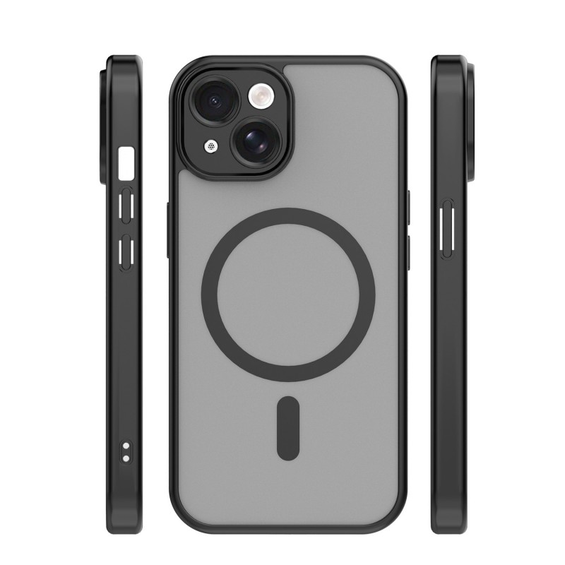Mag Matt cover за iPhone 13 6.1" черна защита на камерата