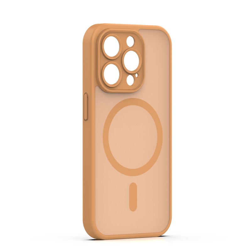 Калъф Mag Matt за iPhone 14 Pro 6.1" кафява защита на камерата