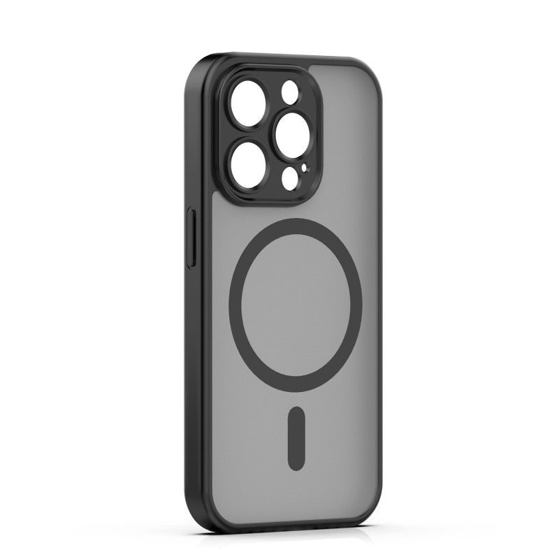 Mag Matt cover за iPhone 15 Pro 6.1" черна защита на камерата
