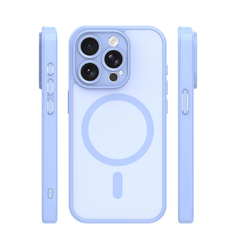 Mag Matt cover за iPhone 14 Pro 6.1" светло синя защита за камера