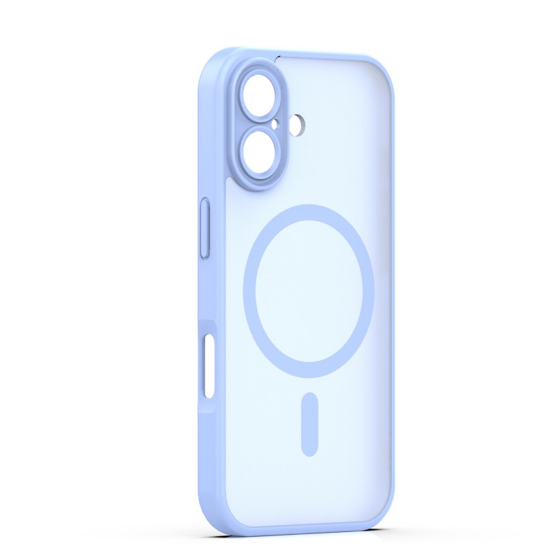 Mag Matt cover за iPhone 16 6.1" светло синя защита за камера