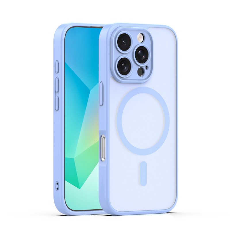 Mag Matt cover за iPhone 16 Pro Max 6.9" светло синя защита за камера