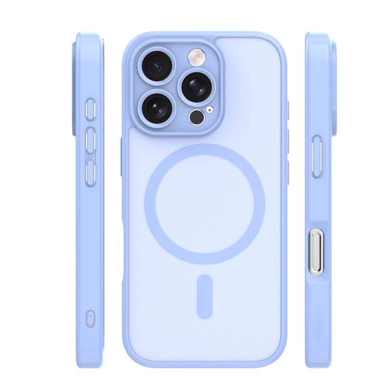 Mag Matt cover за iPhone 16 Pro Max 6.9" светло синя защита за камера