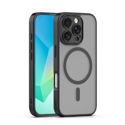 Mag Matt cover за iPhone 16 Pro 6.3" черна защита на камерата