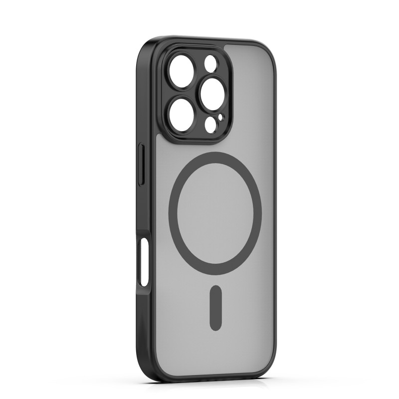 Mag Matt cover за iPhone 16 Pro 6.3" черна защита на камерата