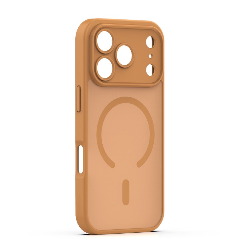 Mag Matt cover за iPhone 17 Pro / 18 Pro 6.3'' кафява защита на камерата