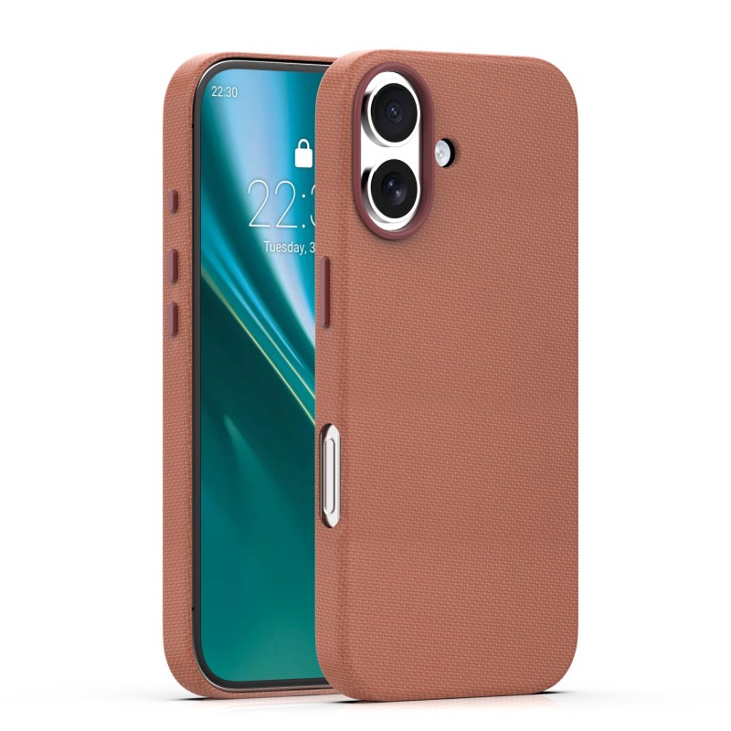 Калъф Etteri Elegant Mag за iPhone 16 6.1" кафяв