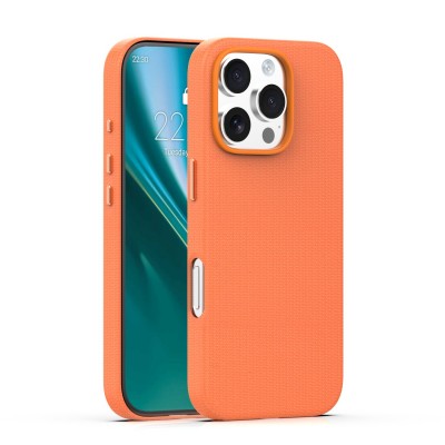Калъф Etteri Elegant Mag за iPhone 16 Pro 6.3" оранжев