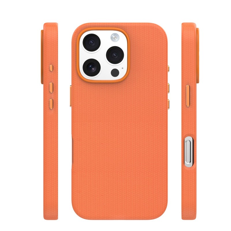 Калъф Etteri Elegant Mag за iPhone 16 Pro 6.3" оранжев