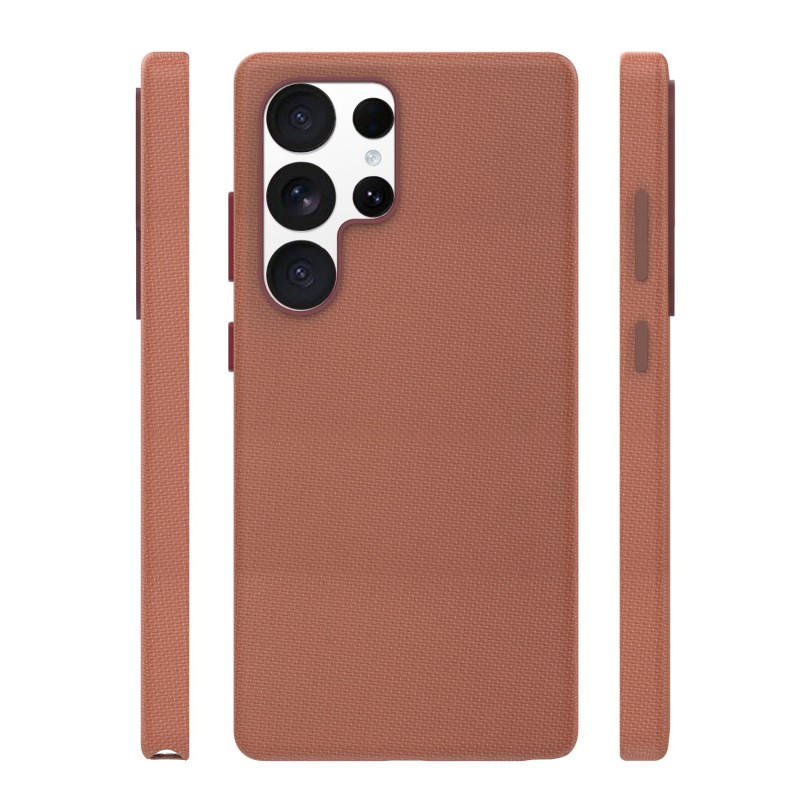 Оверлей Etteri Elegant Mag за Samsung Galaxy S25 Ultra кафяв