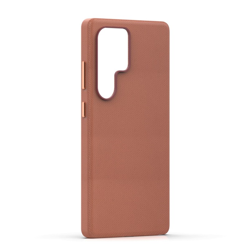 Оверлей Etteri Elegant Mag за Samsung Galaxy S25 Ultra кафяв