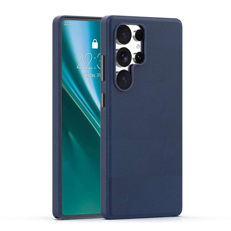 Овърлей Etteri Elegant Mag за Samsung Galaxy S25 Ultra тъмно син