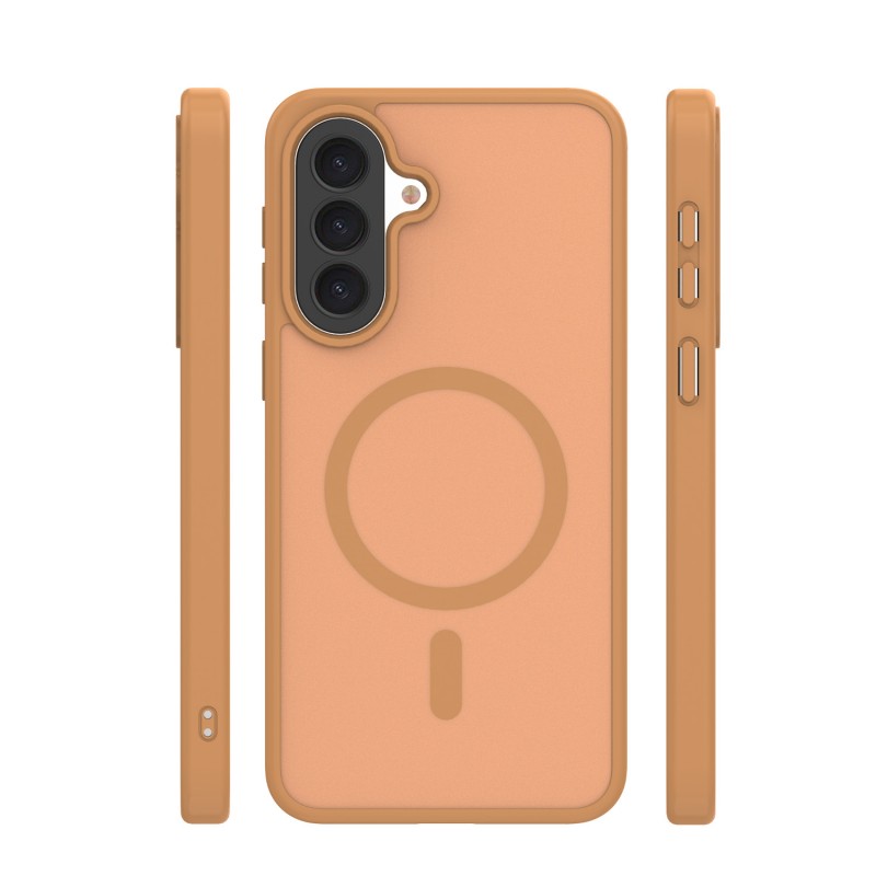 Оверлей Mag Matt за Samsung Galaxy A37 5G кафяв голяма дупка
