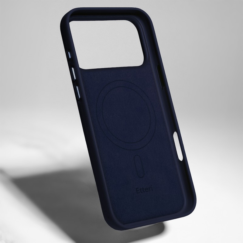 Овърлей Etteri Elegant Mag за Samsung Galaxy S25 Ultra тъмно син