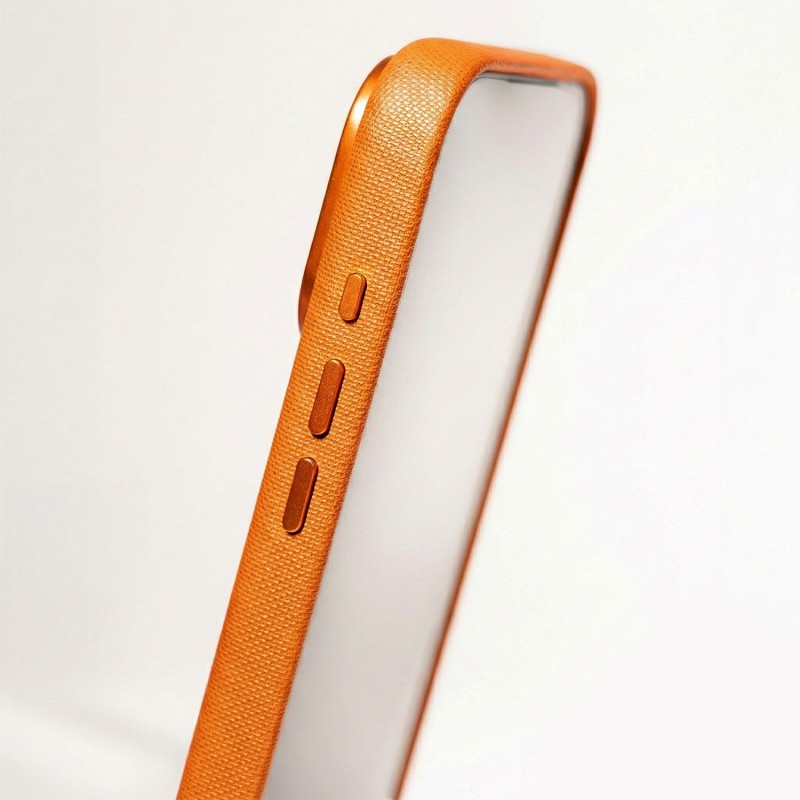 Калъф Etteri Elegant Mag за iPhone 13 6.1" оранжев