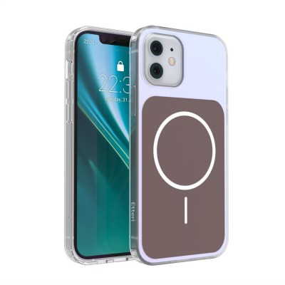 Калъф Etteri Hidden Pearl за iPhone 12 / 12 Pro 6.1'' кафяв