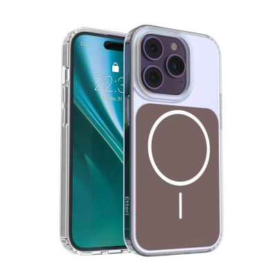 Калъф Etteri Hidden Pearl за iPhone 14 Pro 6.1" кафяв