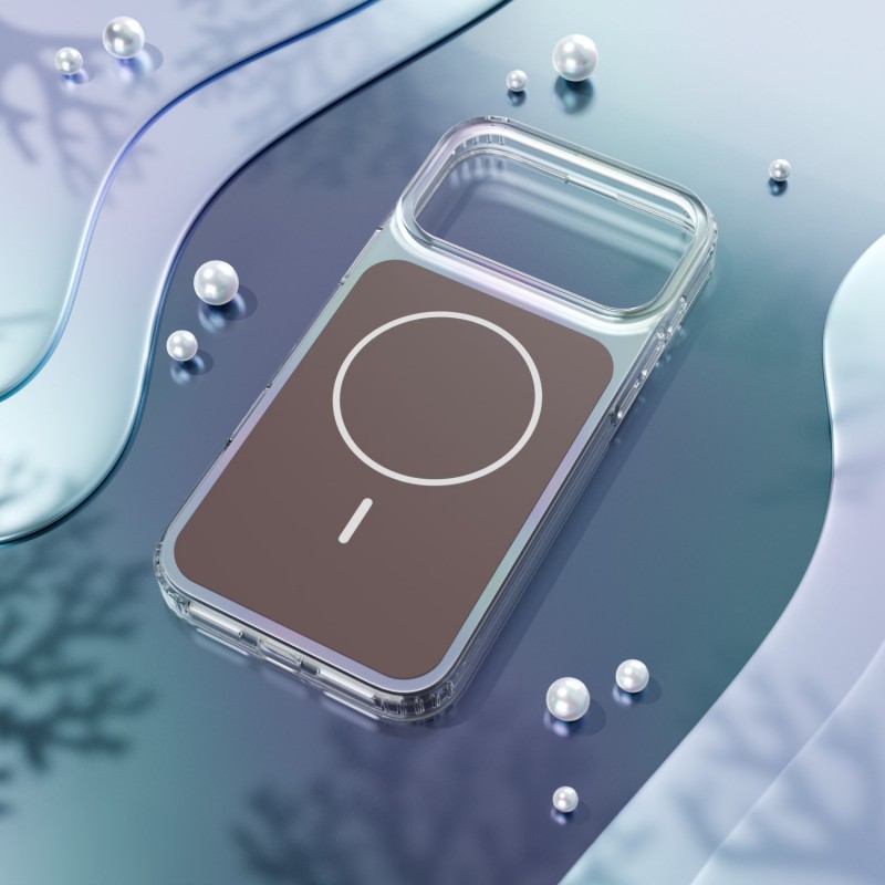 Калъф Etteri Hidden Pearl за iPhone 17 Pro Max 6.9" кафяв