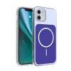 Калъф Etteri Hidden Pearl за iPhone 12 / 12 Pro 6.1'' тъмно син
