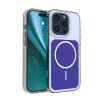 Калъф Etteri Hidden Pearl за iPhone 15 Pro 6.1" тъмно син