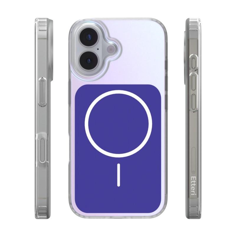 Калъф Etteri Hidden Pearl за iPhone 17 6.3" тъмно син