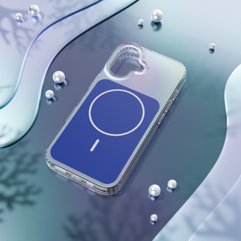 Калъф Etteri Hidden Pearl за iPhone 17 6.3" тъмно син