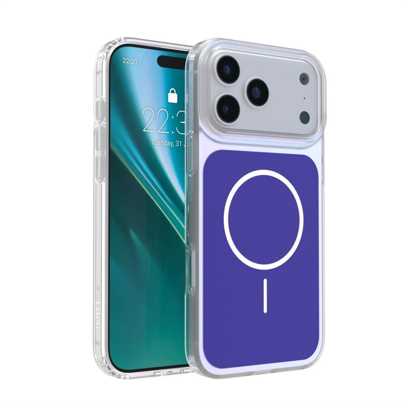 Калъф Etteri Hidden Pearl за iPhone 17 Pro Max 6.9" тъмно син