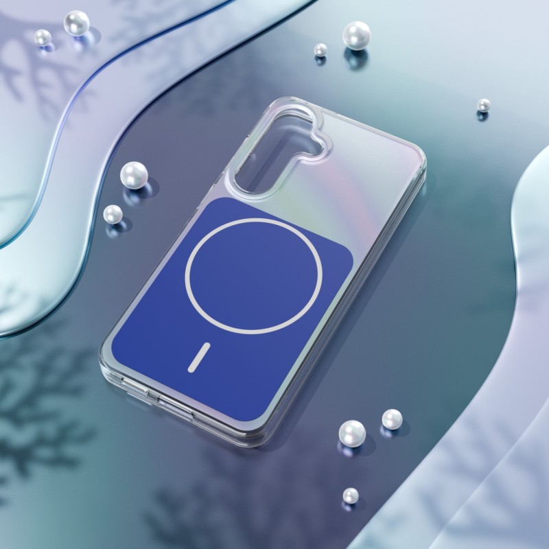 Оверлей Etteri Hidden Pearl за Samsung Galaxy S25, тъмно син