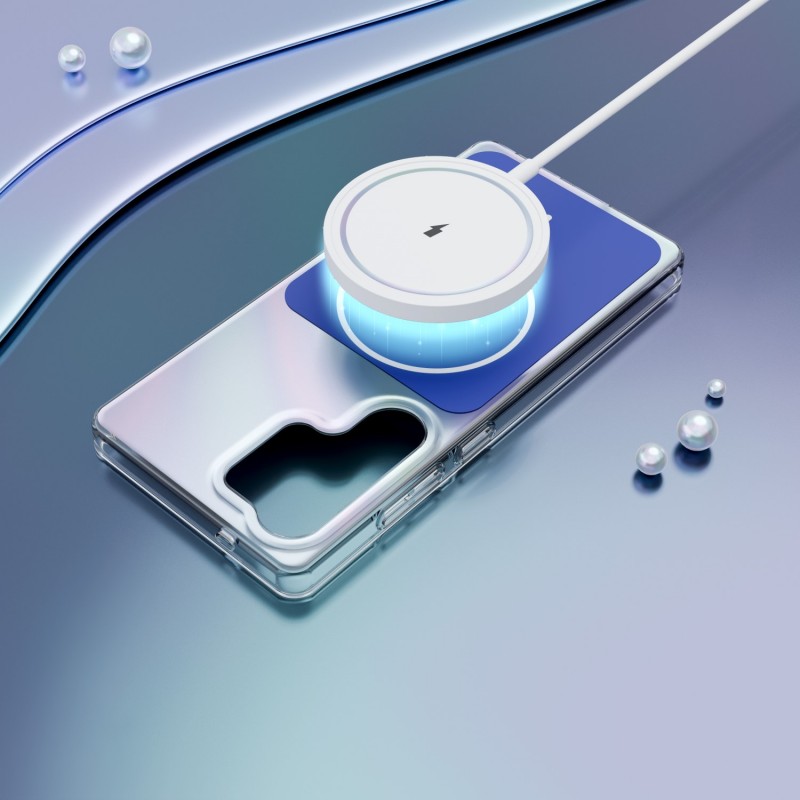 Оверлей Etteri Hidden Pearl за Samsung Galaxy S25 Ultra тъмно син