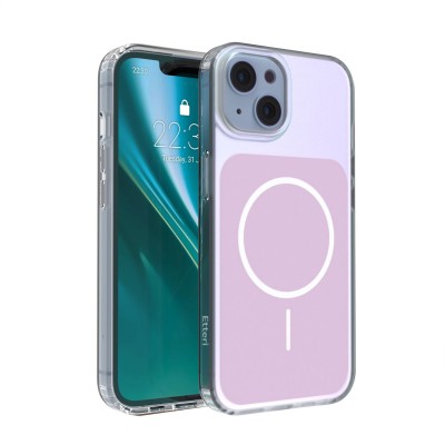 Калъф Etteri Hidden Pearl за iPhone 13 6.1" розов