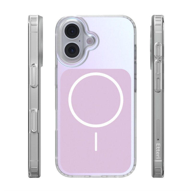 Калъф Etteri Hidden Pearl за iPhone 16 6.1" розов