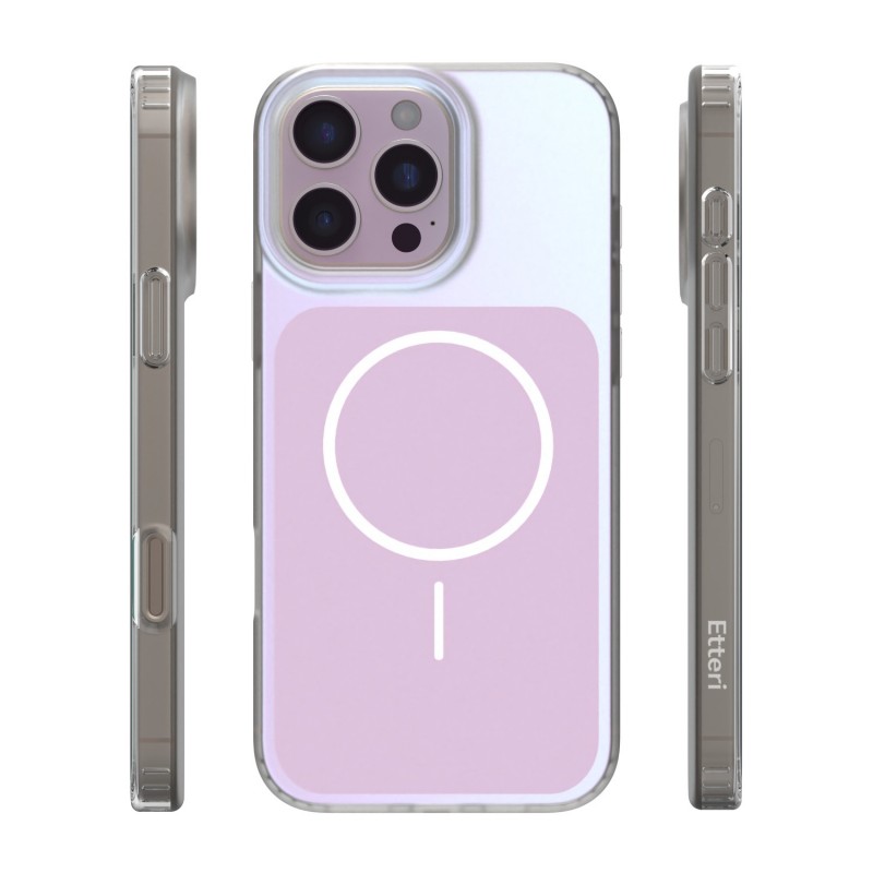 Калъф Etteri Hidden Pearl за iPhone 16 Pro Max 6.9" розов