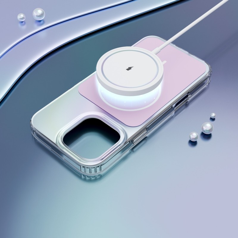 Калъф Etteri Hidden Pearl за iPhone 16 Pro Max 6.9" розов