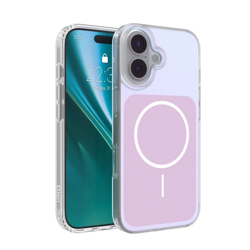 Калъф Etteri Hidden Pearl за iPhone 17 6.3" розов