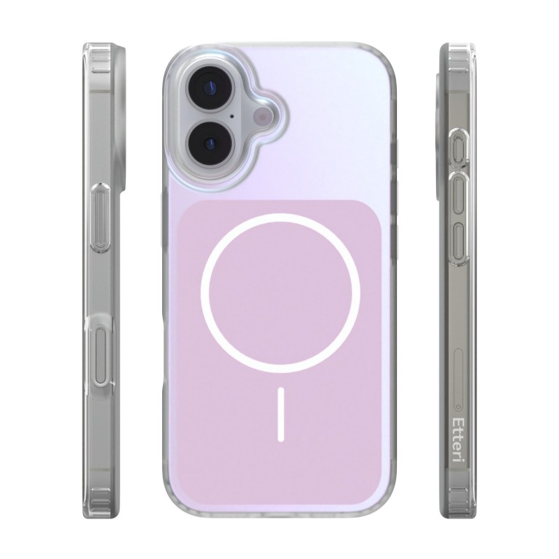 Калъф Etteri Hidden Pearl за iPhone 17 6.3" розов