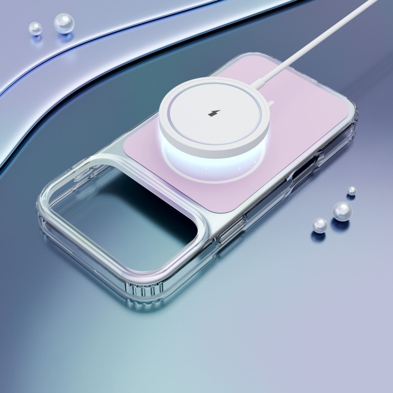 Калъф Etteri Hidden Pearl за iPhone 17 6.3" розов