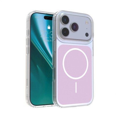 Калъф Etteri Hidden Pearl за iPhone 17 Pro 6.3" розов