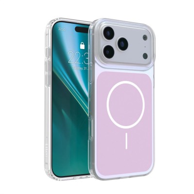 Калъф Etteri Hidden Pearl за iPhone 17 Pro Max 6.9" розов