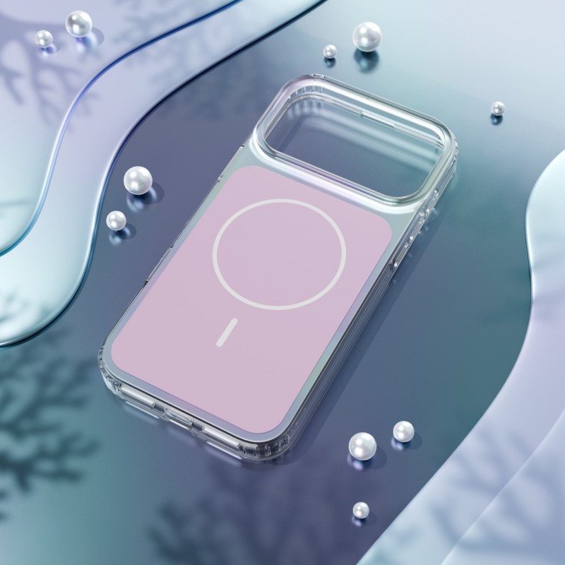 Калъф Etteri Hidden Pearl за iPhone 17 Pro Max 6.9" розов