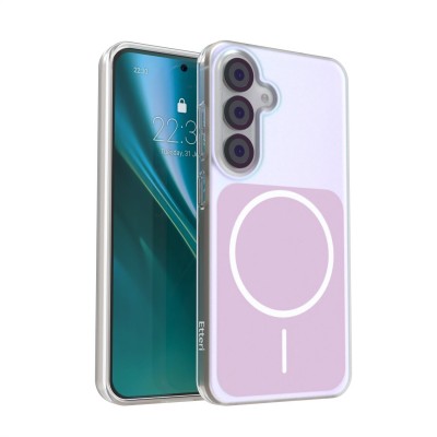 Оверлей Etteri Hidden Pearl за Samsung Galaxy S25, розов