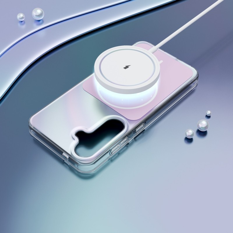 Оверлей Etteri Hidden Pearl за Samsung Galaxy S26, розов