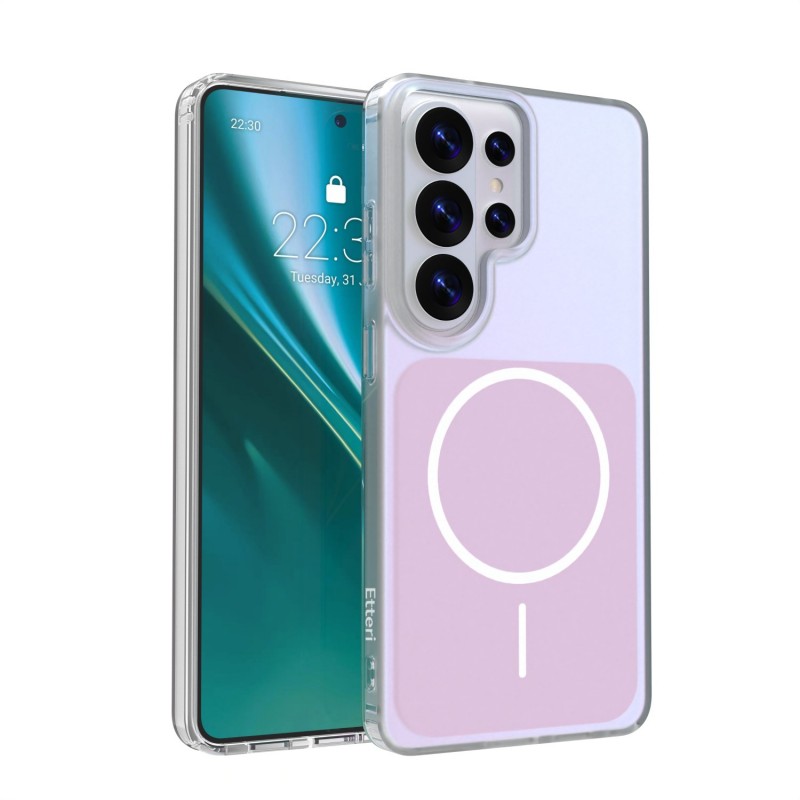 Оверлей Etteri Hidden Pearl за Samsung Galaxy S26 Ultra розов