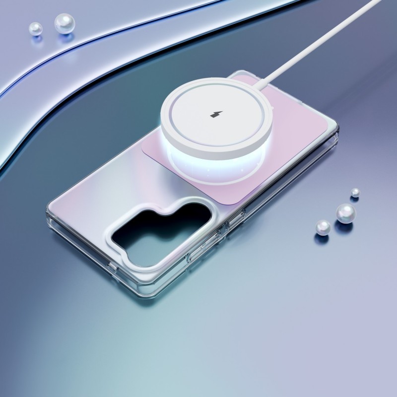 Оверлей Etteri Hidden Pearl за Samsung Galaxy S26 Ultra розов
