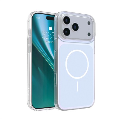 Калъф Etteri Hidden Pearl за iPhone 17 Pro Max 6.9" светло син