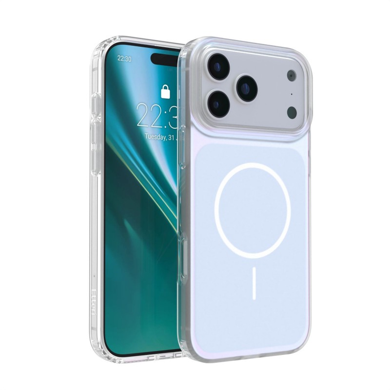 Калъф Etteri Hidden Pearl за iPhone 17 Pro Max 6.9" светло син
