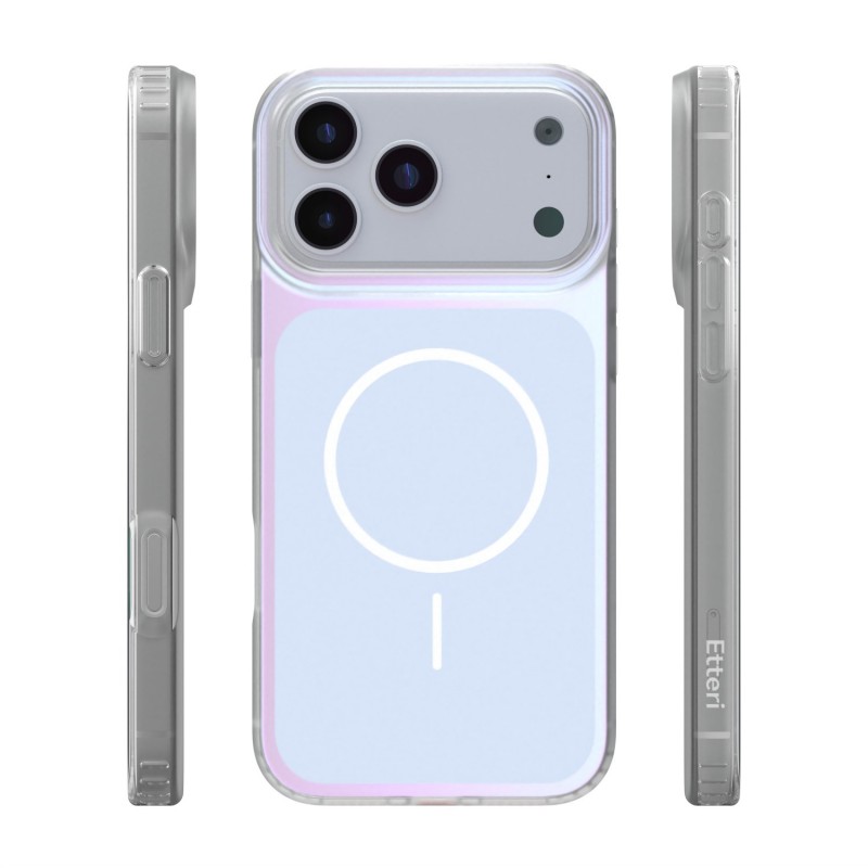 Калъф Etteri Hidden Pearl за iPhone 17 Pro Max 6.9" светло син