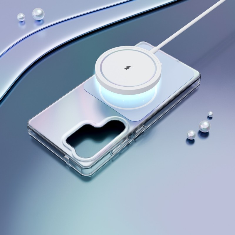 Овърлей Etteri Hidden Pearl за Samsung Galaxy S25 Ultra светло син