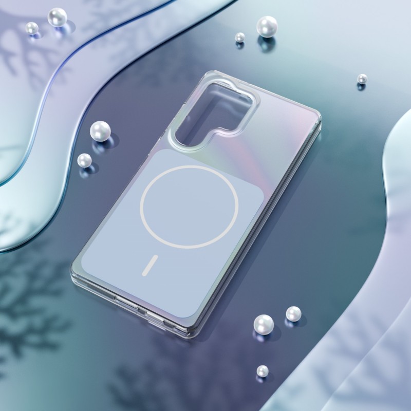 Овърлей Etteri Hidden Pearl за Samsung Galaxy S26 Ultra светло син