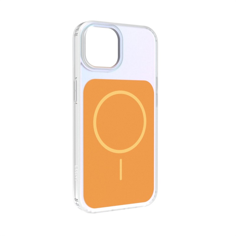 Калъф Etteri Hidden Pearl за iPhone 13 6.1" оранжев