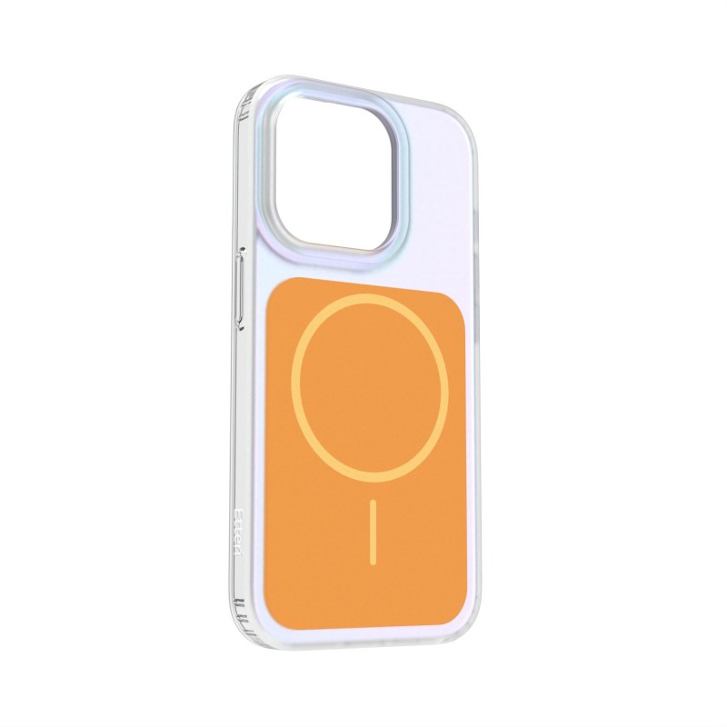 Калъф Etteri Hidden Pearl за iPhone 15 Pro 6.1" оранжев